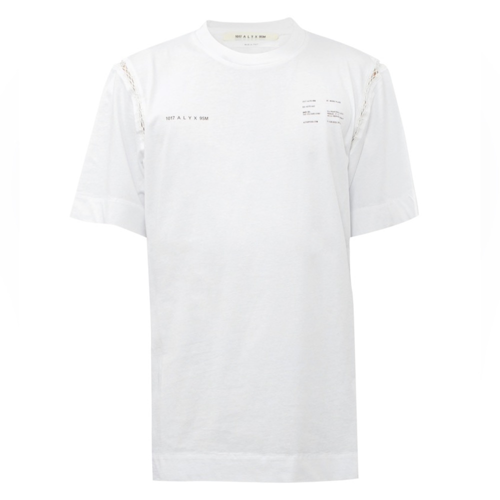 1017 ALYX 9SM White Short Sleeve Tee